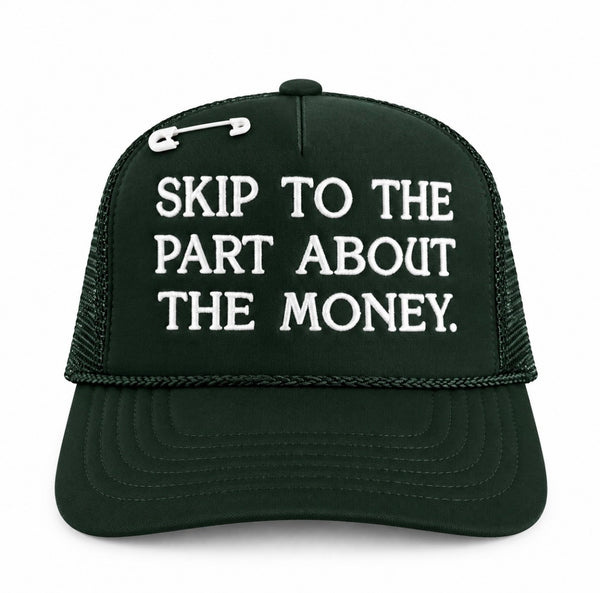THE MONEY TALK TRUCKER HAT