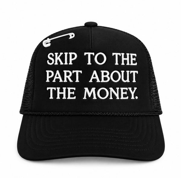 THE MONEY TALK TRUCKER HAT