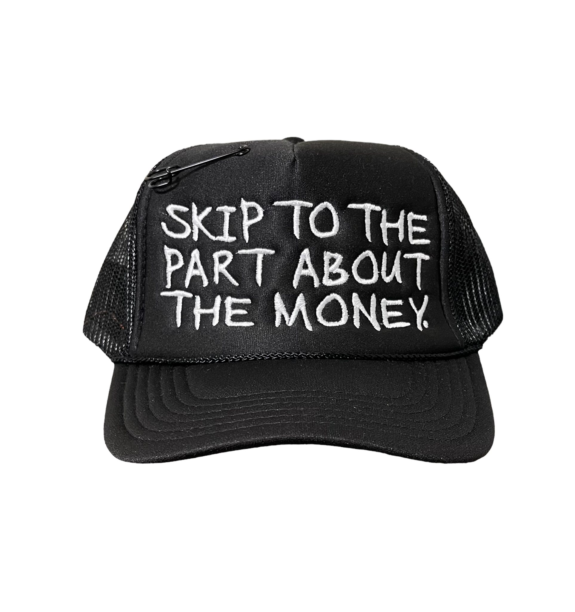 Black Trucker Hat